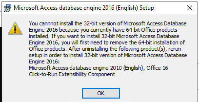 How to Install both 32-bit and 64-bit  Microsoft.ACE.OLEDB.12.0 Providers in Same Machine